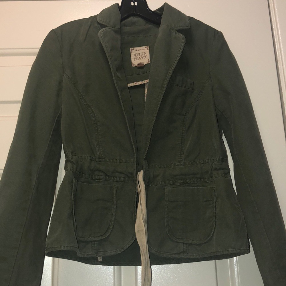 Old Navy Army Green Utility Jacket
